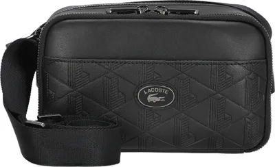 Produktbild von Lacoste Monogramm - Umhängetasche 24 cm (black)