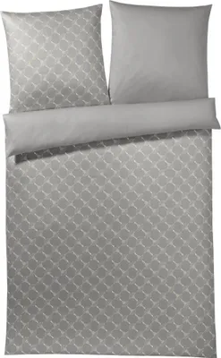 Produktbild von JOOP! Mako-Satin-Bettwäsche-Garnitur Cornflower Gradiant Farbe sand Größe 135x200 cm + 80x80