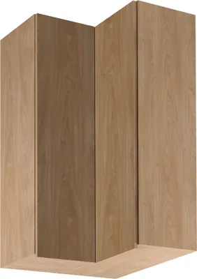 Produktbild von Eckhängeschrank 60x60 cm Küchenschrank Küchenhängeschrank, Sorento G60N2 Sonoma Eiche
