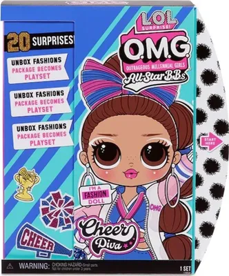 Produktbild von L.O.L. Surprise! OMG Sports Doll- Cheer, Modepuppe, Weiblich, Mädchen, Mehrfarbig