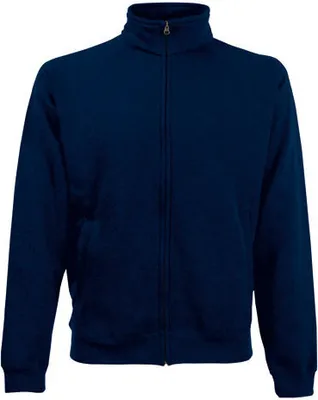 Produktbild von Fruit of the Loom - Classic Sweat Jacket - Deep Navy - XL