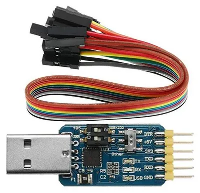 Obrázok produktu pre USB adaptér na TTL UART 232/485 – 6-v-1, multifunkčný nástroj na ladenie