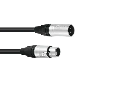 Immagine prodotto di PSSO Cavo DMX XLR 3pin 3m sw Neutrik