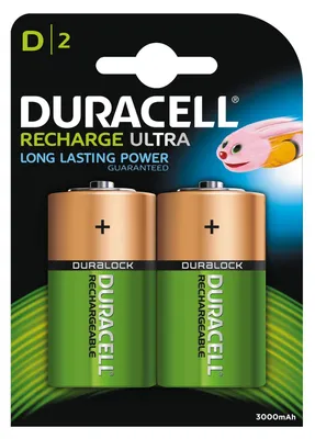 Obrázok produktu pre Duracell 5000394055995 Domáca batéria Dobíjacia batéria D Nikel-metalhydridová (NiMH)