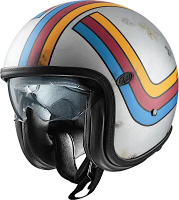 Immagine prodotto di Caschi Premier 23 Vintageplatinum Ed. Ex 77 Bm 22.06 Casco Jet Multicolore L Multicolore L