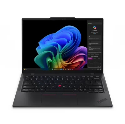 Produktbild von ThinkPad T14s G6 (21N10026GE) (schwarz, Qualcomm Snapdragon X Plus X1P-42-100, Qualcomm Adreno GPU, 16 GB LPDDR5X, 512 GB (512 GB SSD), Windows 11 Pro 64-Bit)