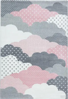 Obrázok produktu pre 80x150 cm DOPREDAJ: 80x150 cm Dětský kusový koberec Bambi 820 pink