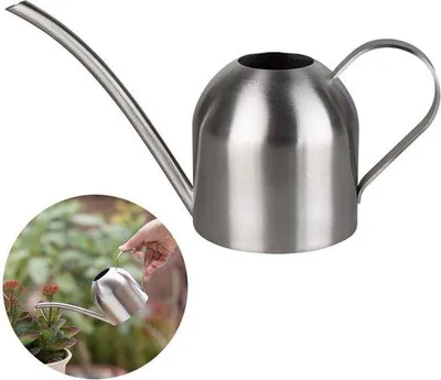Produktbild von Famanu Gießkanne Edelstahl 500 ml - Silber
