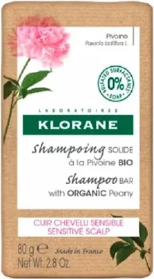 Immagine prodotto di Klorane Shampoo Bar Shampoo alla peonia biologica, 80 g