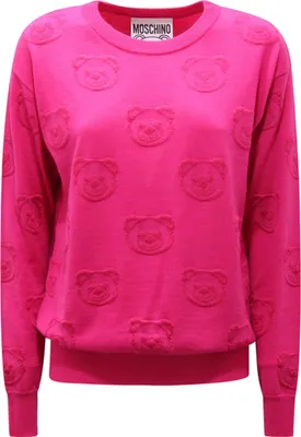 Obrázek produktu pro 2003AQ maglione over donna MOSCHINO COUTURE woman vlněný svetr