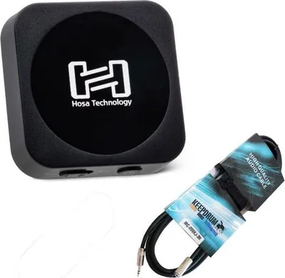 Produktbild von Hosa Bluetooth Adapter IBT-402 Audio Receiver Transmitter mit Verlängerungskabel