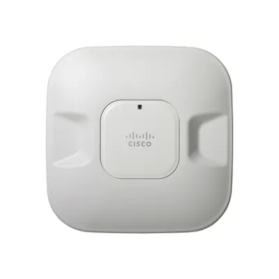 Produktbild von Cisco AIR-LAP1042N-N-K9, 300 Mbit/Sek, 300 Mbit/Sek, 2.4 / 5 GHz, IEEE 802.11a, IEEE 802.11b, IEEE 802.11g, IEEE 802.11n, EAP, PEAP, WPA, WPA2, 221 mm