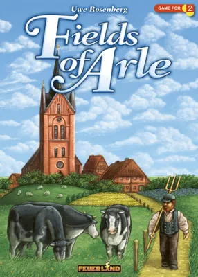 Produktbild von Feuerland Spiele Felder von Arle Brettspiel für 2 Personen Arbeiterplatzierungsspiel Englisch