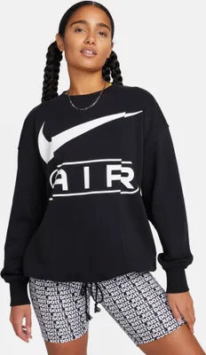 Obrázek produktu pro Nike W Nsw Air Oos Flc Crew Black/White Black/White M