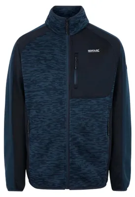 Produktbild von Regatta - "Oakar" Fleece-Oberteil für Herren RG13037 (S) (Dunkel-Jeansblau/Marine)