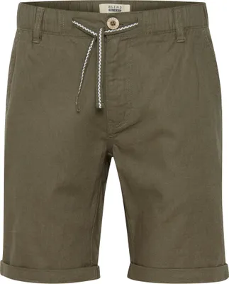 Produktbild von BLEND BHLenno Herren Leinenshorts kurze Leinenhose Bermuda mit Leinenmix Eingrifftaschen Baumwollmischung Regular fit