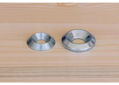 Produktbild von Rosetten für HECO-TOPIX-plus Senkkopfschrauben, 8 x 25, A2K, 50 St.
