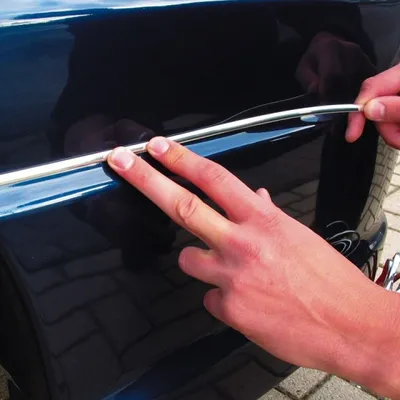 Produktbild von AutoStyle zierstreifen selbstklebend PVC 6 mm Chrom 8 Meter
