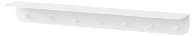Immagine prodotto di Porta appendiabiti MALOU, modello L, in acciaio verniciato a polvere, colore bianco, marca Metallbude