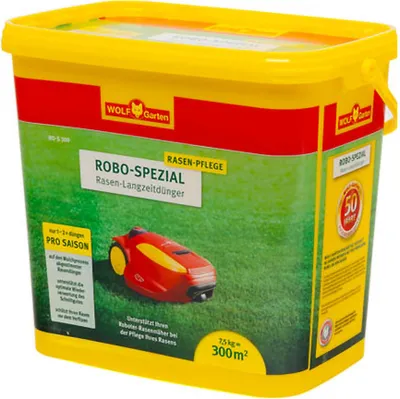 Obrázok produktu pre WOLF-Garten® 3836030 WOLF-Garten® ROBO-Spezial RO-S 300 Rasendünger 7,5 kg