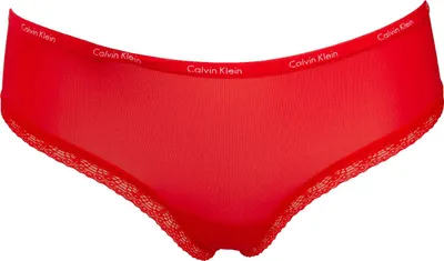 Obrázek produktu pro Dámské kalhotky CALVIN KLEIN dámské viditelné elastické kalhotky s logem z mikrovlákna výrobek D3448O, 5FJ Exact, S, Polyamid 82%, Elastan 18%