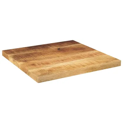 Immagine prodotto di Piano per Tavolo 40x40x2,5 cm Quadrato Legno di Mango Grezzo