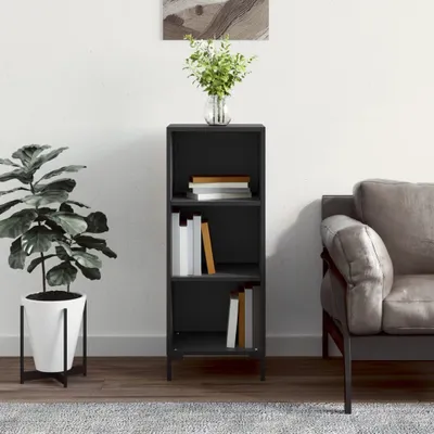 Image de vidaXL Sideboard Noir 34,5x32,5x90 cm Bois composite