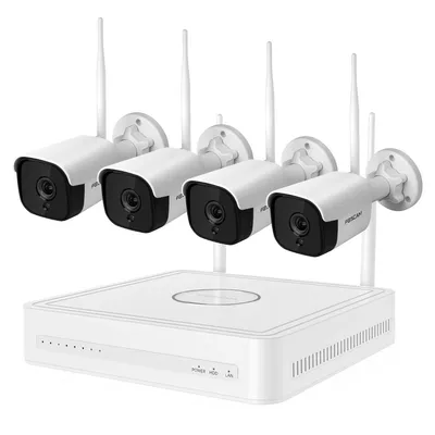 Produktbild von Foscam FN9108WB4 - Netzwerk-Videorekorder WLAN Set inkl. 4 Kameras
