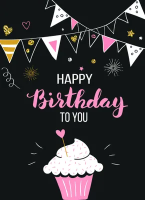 Produktbild von Geburtstag - Glückwunschkarte im Format 11,5 x 17 cm mit Umschlag