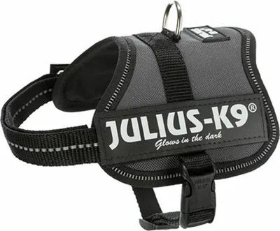 Produktbild von Hundegeschirr Trixie Power Anthrazit 2 Baby 2 (XS/S)