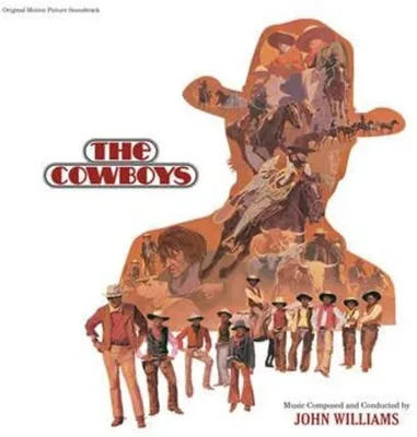 Produktbild von John Williams - The Cowboys (Original Motion Picture Soundtrack) (Deluxe Edition) (Gold Coloured) (2 LP)