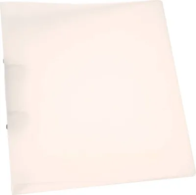 Obrázok produktu pre Q-Connect® KF02487 Krúžkový viazač priehľadný - A4, 2-krúžkový, Ø krúžku 25 mm, priehľadný