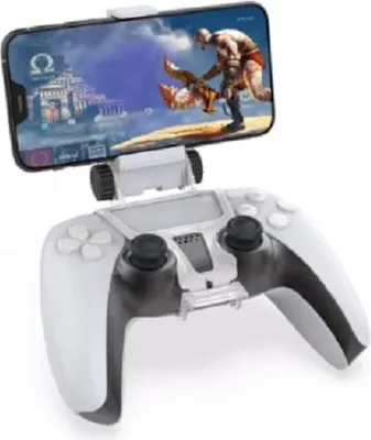 Obrázek produktu pro Držák telefonu - Držák mobilního telefonu - Vhodný pro PS5 - Ovladač Playstation 5 - Černý