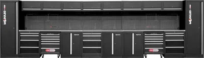 Zdjęcie produktu dla System szaf warsztatowych, prosty, 6640 x 500 mm, wariant 1
