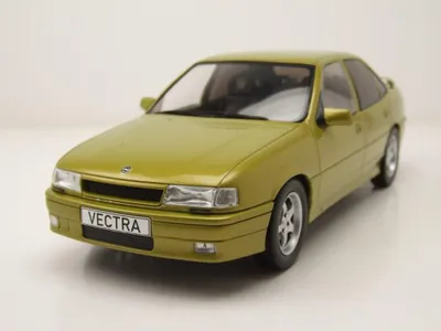 Produktbild von MCG 18463 Opel Vectra A 2000 1988 gelb 1:18