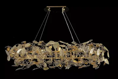 Produktbild von Deckenlampe Gold Wohnzimmer Hängelampe Deckenlampe Material Bronze