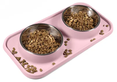 Productafbeelding van Omgoods - RVS Antislip Voerbak voor Katten en Kleine Honden