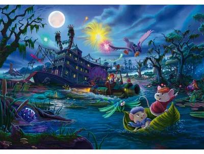 Productafbeelding van Thomas Kinkade Studios: Disney - De Redding (1000 stukjes)