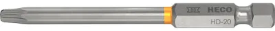 Image de Embouts longs HECO-Drive HD-20 code Orange - Boite de 3 - 57101