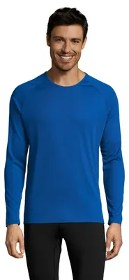 Immagine prodotto di SOLS - Maglietta da uomo - Sport a maniche lunghe LT1549 (L) (blu reale)