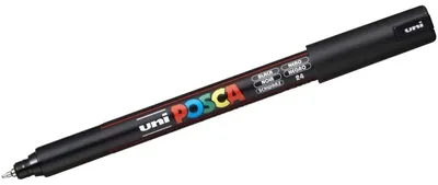 Produktbild von Uni-Ball uni POSCA PC-1MR, Schwarz, Schwarz, Bullet