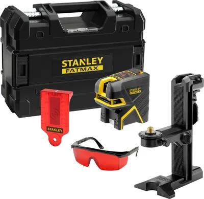 Produktbild von Stanley Kreuzlinien- und 5Punktlaser FatMax rot