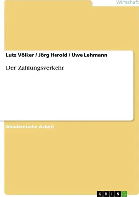 Produktbild von Der Zahlungsverkehr