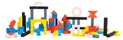 Immagine prodotto di Blocchi da costruzione Bajo 107 - blocchi da costruzione colorati per bambini