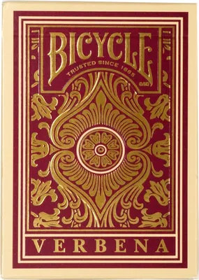 Obrázok produktu pre Bicycle Verbena, 56 kusov, Burgundsko, 1 veža/veží, 4 rok / roky, Chlapec / dievča, Dospelí