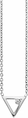 Produktbild von cai Collier 925/- Sterling Silber 39+5cm weiß Zirkonia 273250119-44