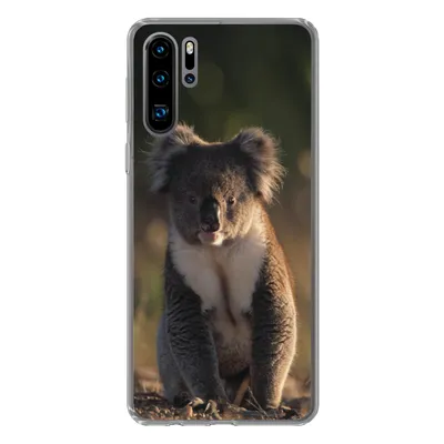 Produktbild von MuchoWow® Handyhülle Schutzhülle Hülle für Huawei P30 Pro Koala - Sonne - Tier - Kinder - Jungen - Mädchen Silikon Softcase Handy Hülle - Schutzdeckel