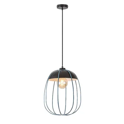 Obrázek produktu pro Závěsná lampa E27 1x60W matná černá 72024 Svens Rabalux