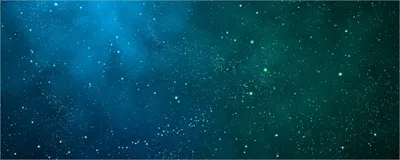 Produktbild von Wallario Poster - Sternenhimmel - Milchstraße und Sterne bei Nacht, Kunstdruck Größe: 50 x 125 cm