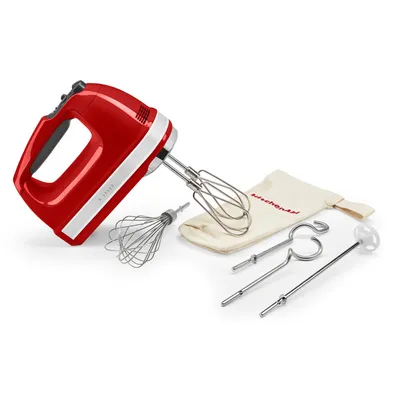 Produktbild von KitchenAid 5KHM9212EER Handrührer Soft-Start 9 Stufen Empire Rot Factory Serviced